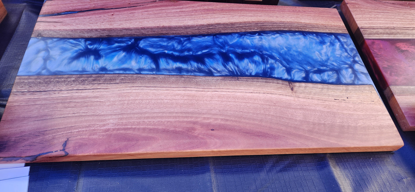 Steel blue charcuterie board