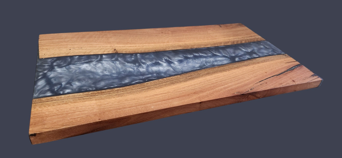 Steel blue charcuterie board