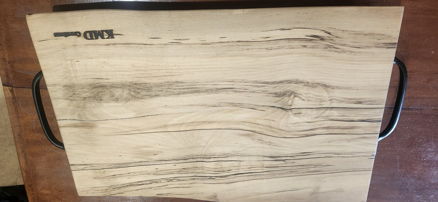Black heart sassafras serving tray