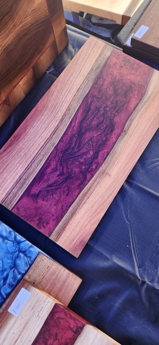 Red river serving tray