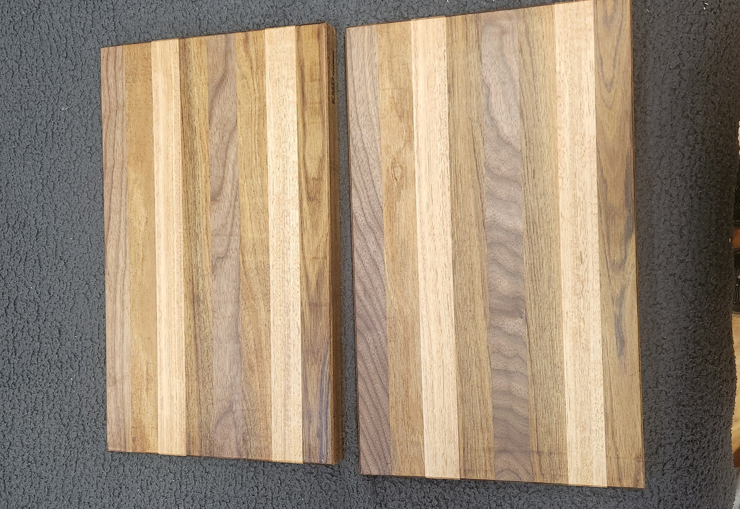 Mixed timber chopping board