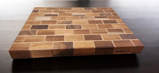 Mixed brick chopping board