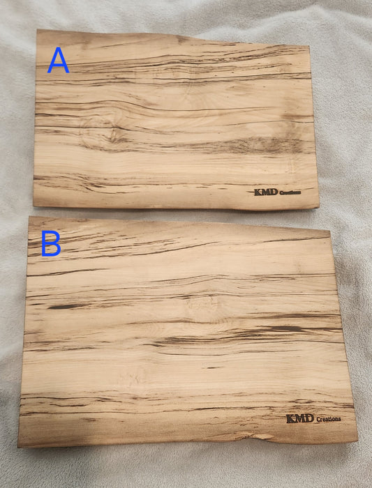 Black heart sassafras serving tray