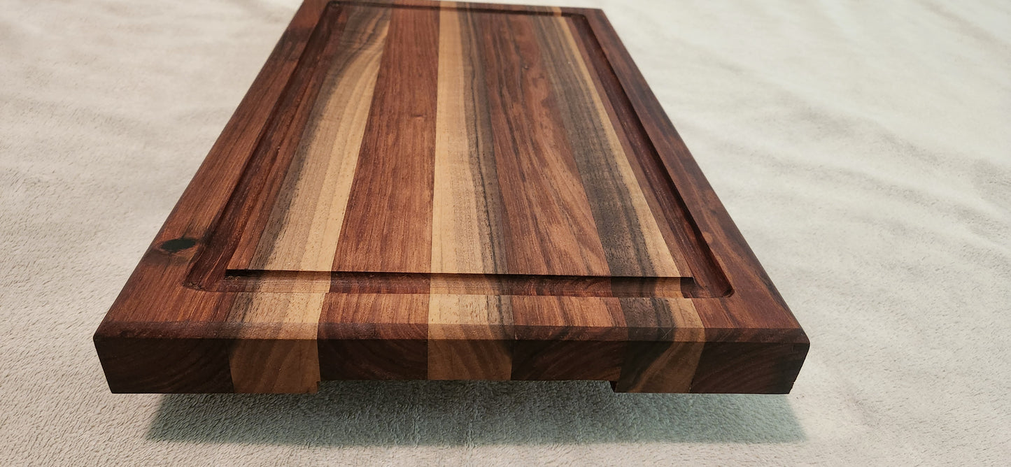 Brisket board Blackwood and Walnut