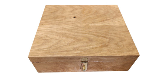 White oak jewellery box.