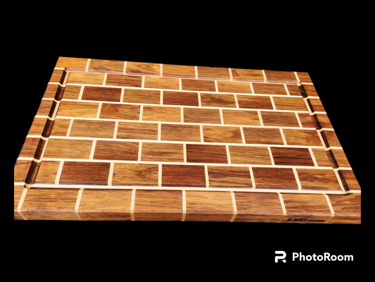 Blackwood brick chopping board